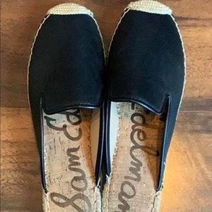 Sam Edelman Espadrilles Black Mule Slides